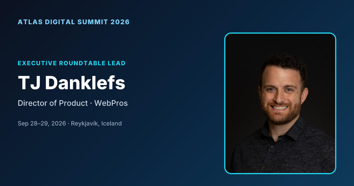 Spotlight: TJ Danklefs on Product Strategy for Digital Infrastructure